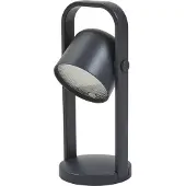 LINDBY LED-bordlampe Kalevi, svart, aluminium, CCT