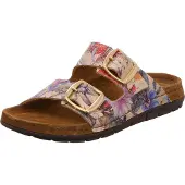 Rohde dameslipper - Blomstrete - Sko - Tøffel - Sandaler