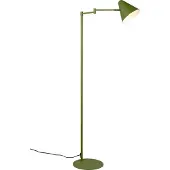 TRIO Gulvlampe Cosima, grønn, høyde 126 cm, metall