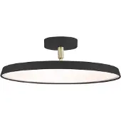 DFTP LED-taklampe Kaito 2 Pro, Ø 40 cm, svart, avstand