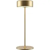 Maytoni oppladbar LED-bordlampe AI Collaboration, aluminium, gull