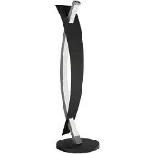 LUCANDE LED-bordlampe Marija, svart, dimbar, 62 cm