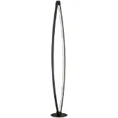 Fischer & Honsel Leuchten LED-gulvlampe Fenga, berøringsdimmer, CCT, svart