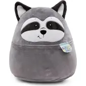 Nici Vaskebjørn Pute 30 Cm