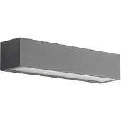 Arcchio utendørs vegglampe LengoE27, 38 cm, antrasitt, E27, IP54