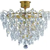 Markslöjd Taklampe Rosendal Ø 48 cm gull