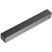Arcchio LED-vegglampe Lengo, 50 cm, 1 lyskilde, antrasitt, CCT