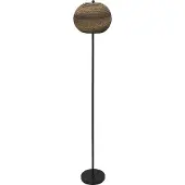 Osram gulvlampe BALL, brun, høyde 160 cm, bølgepapp, E27
