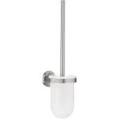 GROHE Start toiletbørste - glas/metal Supersteel holder/skål