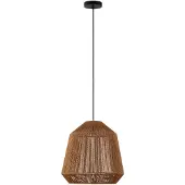 LINDBY pendellampe Otso, 40 cm høy, bambus, E27