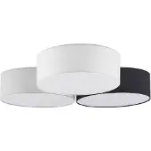 LINDBY Janita LED-taklampe, 3 lys, trefarget