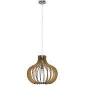 LINDBY pendellampe Sina, Ø 35 cm, tre, E27