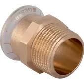 Geberit 61717, Slangekontakt, Kopper