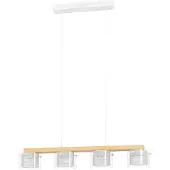 Eglo PORTICO-Z LANGBORD L880 RGBTW 4X500LM KLAR/NATURLIG FSC
