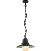 LINDBY utendørs pendellampe Roisin, antrasitt, metall, Ø 32cm