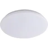 LINDBY LED-taklampe Eovi, Ø 33 cm, hvit, 3000 K, rund