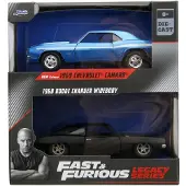 Jada Biler - Fast &amp; Furious - Twin Pack - 1:32 - - OneSize - Bil