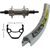 Exal Winora Zx 19 Ej Ma Mtb Bakhjul