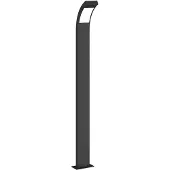 LUCANDE Juvia LED-veilampe, 100 cm, antrasitt, metall, IP54