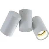 Arcchio taklampe Gesina, 2-lys, hvit, aluminium, 17,5 cm