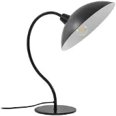 LUCANDE bordlampe Arvadon, svart, metall, 42,75 cm høy