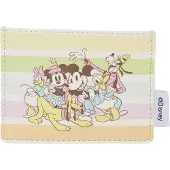 Loungefly Mickey And Friends Rainbow Stripes Kortholder