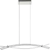 Eglo Nevado long table pendant white/chrome