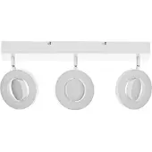 Ledvance Saturn LED-takspotlight, tre lamper, CCT, hvit