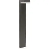 LINDBY LED-gatelampe Dionys, høyde 70 cm, antrasitt, metall
