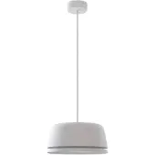 LUCANDE LED-pendel Faelinor, hvit, aluminium, Ø 35 cm