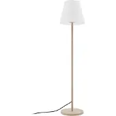 LUCANDE terrasselampe Jaimy, beige, metall, 150 cm, E27