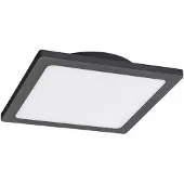 LUCANDE LED utendørs taklampe Mabella, 23 cm, antrasitt