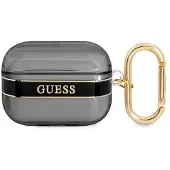 GUESS GUAPHHTSK AirPods Pro-deksel svart/svart Strap Collection