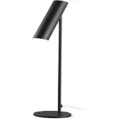 Faro Link bordlampe, matt svart, stål, høyde 46 cm