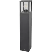 LUCANDE veilampe Klemens, 65 cm, antrasitt, metall, E27