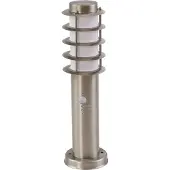 LINDBY sokkellampe Hanja, sensor, stål, Ø 11,7 cm