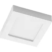 PRIOS LED-taklampe Alette, hvit, 17,2 cm, dimbar