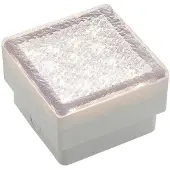 PRIOS LED-bakkespot Ewgenie, 10 cm, gjennomsiktig