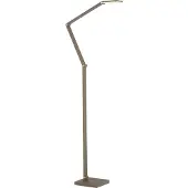 Paul Neuhaus LED-gulvlampe SAMSKY, bronse, høyde 161 cm, metall, berøringsdimmer