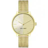 Nine west Nw-2668chgb Quartz 35 Mm Dameklokke