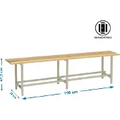 Simonlocker Desmontadas Trebenk 475x1500x320 Mm