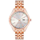 Nine west Nw-2660svrg Quartz 36 Mm Dameklokke