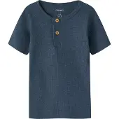 Name it T-skjorte - Rib - Noos - NmmKab - Vintage Indigo/Melange - - 3 år (98) - T-skjorte