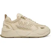 EA7 unisex. 7X000306_AF23595 Ace Runner Special beige sneakers (41 1/3), Flat, Laces, Casual, Sport