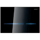 Geberit Sigma80 betjeningsplate 230V, svart glass