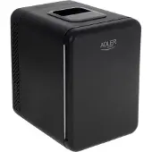 Adler AD 8084 | Minikjøleskap | Frittliggende | Pantry | Høyde 27 cm | Kjøleskap netto kapasitet 4 L | Svart