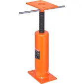 Vevor Gulvjekk til hus, høydeområde 12"-16", maks lastekapasitet 9700 lbs, justerbar støttebjelke, kjellerjekkstolpe for nivellering, løftestøtte i stål, teleskopjekkstolpe for midlertidig støtte