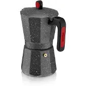 Monix Rock Italiensk Kaffetrakter 6 Kopper