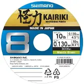 Shimano Fishing Kairiki 8 Flettet Fiskesnøre 3000 M