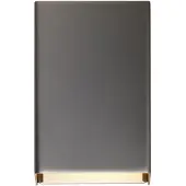 QAZQA Moderne vegglampe gunmetal 2 lys - Otan S